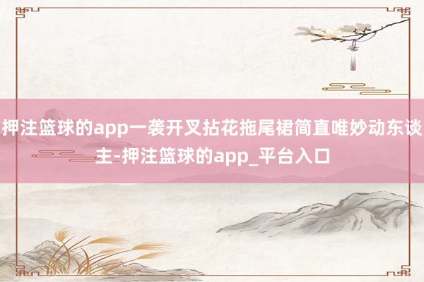 押注篮球的app一袭开叉拈花拖尾裙简直唯妙动东谈主-押注篮球的app_平台入口