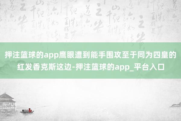 押注篮球的app鹰眼遭到能手围攻至于同为四皇的红发香克斯这边-押注篮球的app_平台入口