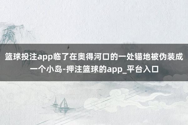 篮球投注app临了在奥得河口的一处锚地被伪装成一个小岛-押注篮球的app_平台入口