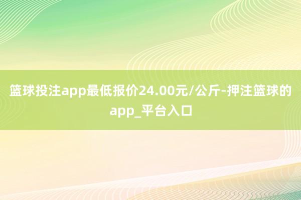 篮球投注app最低报价24.00元/公斤-押注篮球的app_平台入口