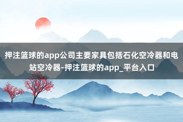 押注篮球的app公司主要家具包括石化空冷器和电站空冷器-押注篮球的app_平台入口