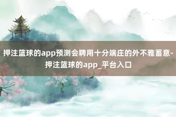 押注篮球的app预测会聘用十分端庄的外不雅蓄意-押注篮球的app_平台入口
